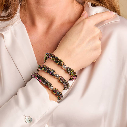 Unicorn Silver | Monroe Links | Hourglass Bracelet
